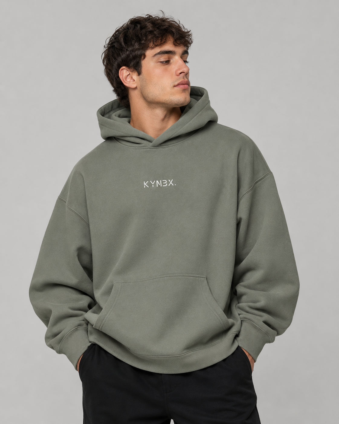 Unisex Oversize Fleeced Hoodie