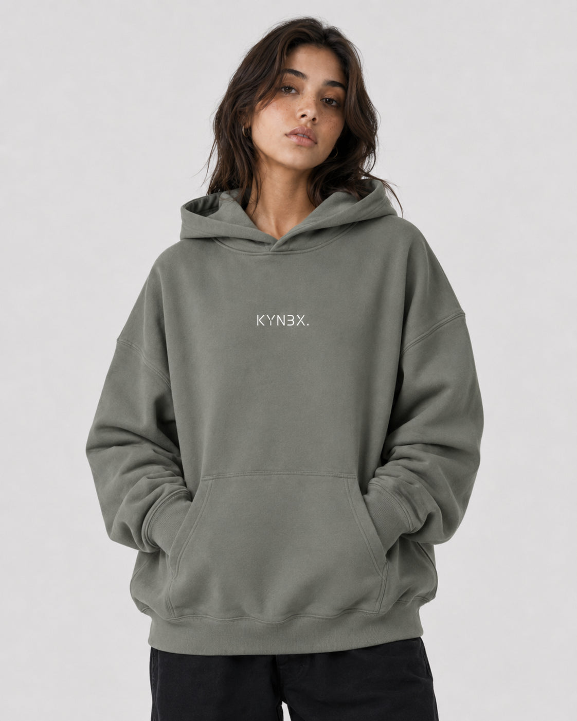 Unisex Oversize Fleeced Hoodie