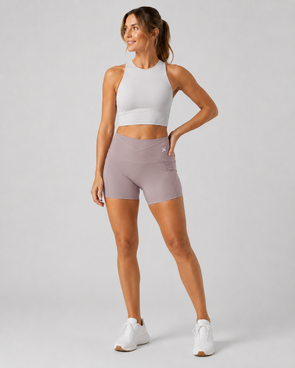 Women’s High Rise Pocket Yoga Shorts