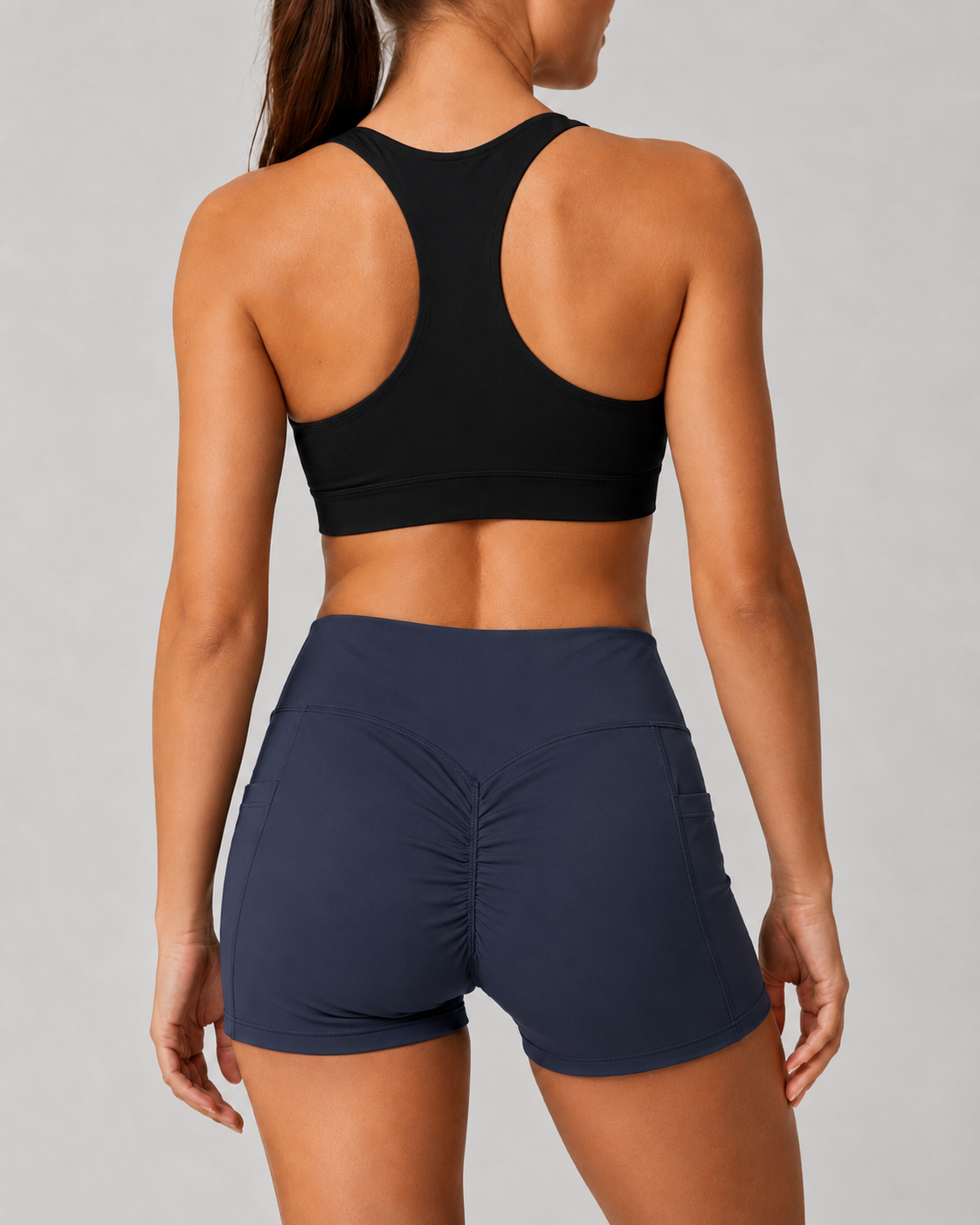 Women’s High Rise Pocket Yoga Shorts